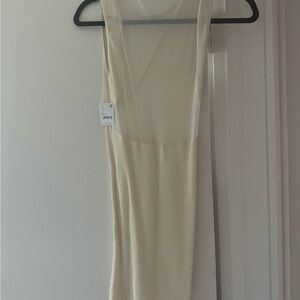 NWT Free people dress - size xs/s - ivory